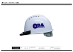 K-Design (kurohigekun)さんの建設会社で使用するヘルメットのデザインへの提案