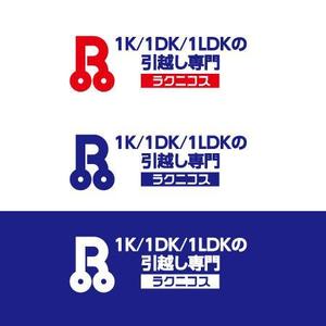 katu_design (katu_design)さんの【再募集】単身者向け引越し予約サービス「ラクニコス」のロゴ制作への提案