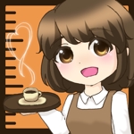 たまごたけ (tamagotake)さんのカフェ店員のキャラクターデザインへの提案
