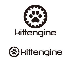 tsujimo (tsujimo)さんのアプリ開発チーム「kittengine」のロゴ作成への提案