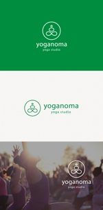 tanaka10 (tanaka10)さんのヨガスタジオ『yoganoma』のロゴへの提案