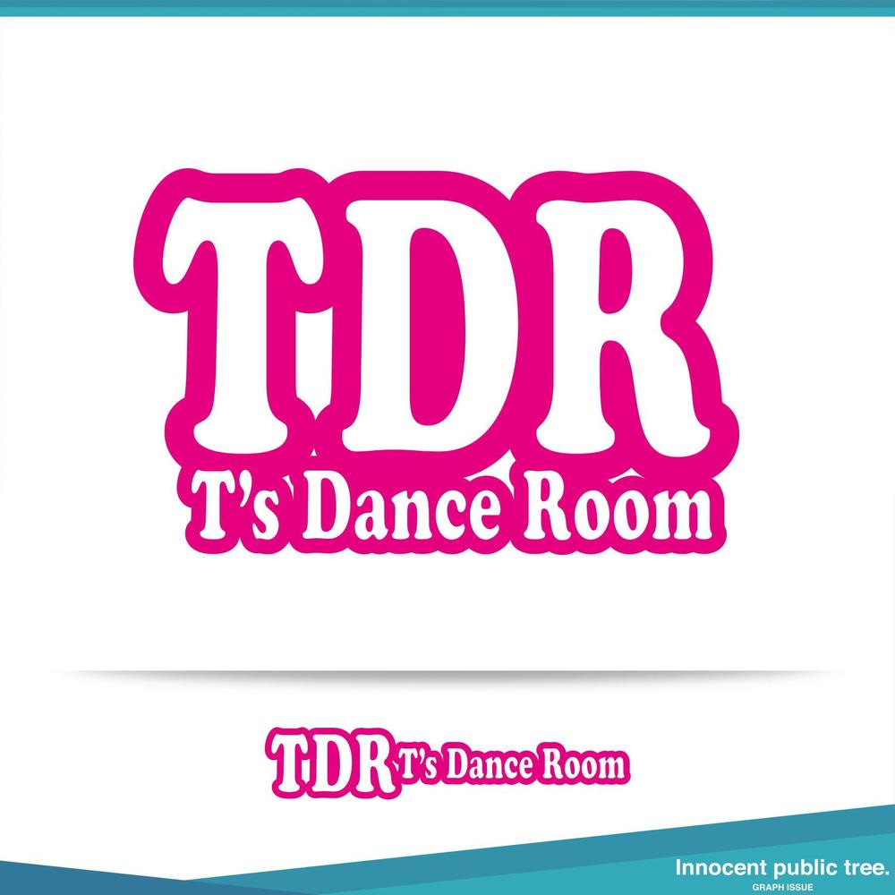 ダンススクール「T’s Dance Room（ティーズ ダンス ルーム）」のロゴマーク