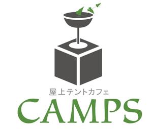 am10_o (am10_o)さんの新業態「CAMPS」ショップロゴの作成への提案