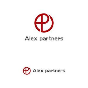 仲藤猛 (dot-impact)さんの株式会社Alex partners（アレックスパートナーズ）　の　ロゴへの提案