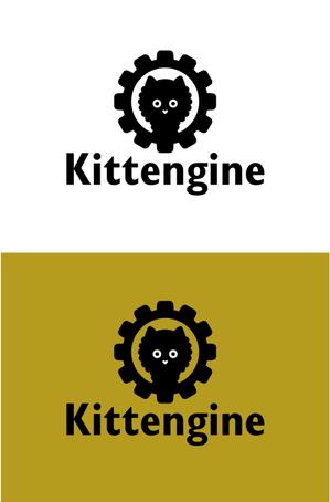 山口五郎 (golon)さんのアプリ開発チーム「kittengine」のロゴ作成への提案