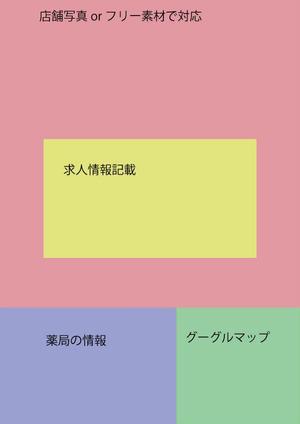PE Angel Heart (pe-angel-heart)さんの調剤薬局　薬剤師の募集のチラシ　ポスティング用への提案