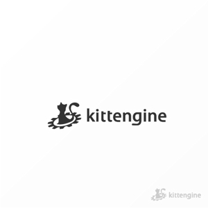 Jelly (Jelly)さんのアプリ開発チーム「kittengine」のロゴ作成への提案