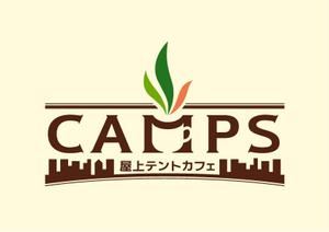 さんの新業態「CAMPS」ショップロゴの作成への提案