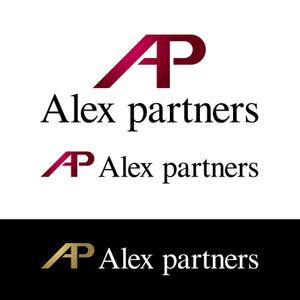 ロゴ研究所 (rogomaru)さんの株式会社Alex partners（アレックスパートナーズ）　の　ロゴへの提案