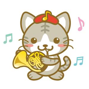 aurantium (aurantium)さんの動物又は動物を擬人化したキャラクター。音符をからめたり音楽を連想させるもの。への提案