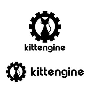 perles de verre (perles_de_verre)さんのアプリ開発チーム「kittengine」のロゴ作成への提案