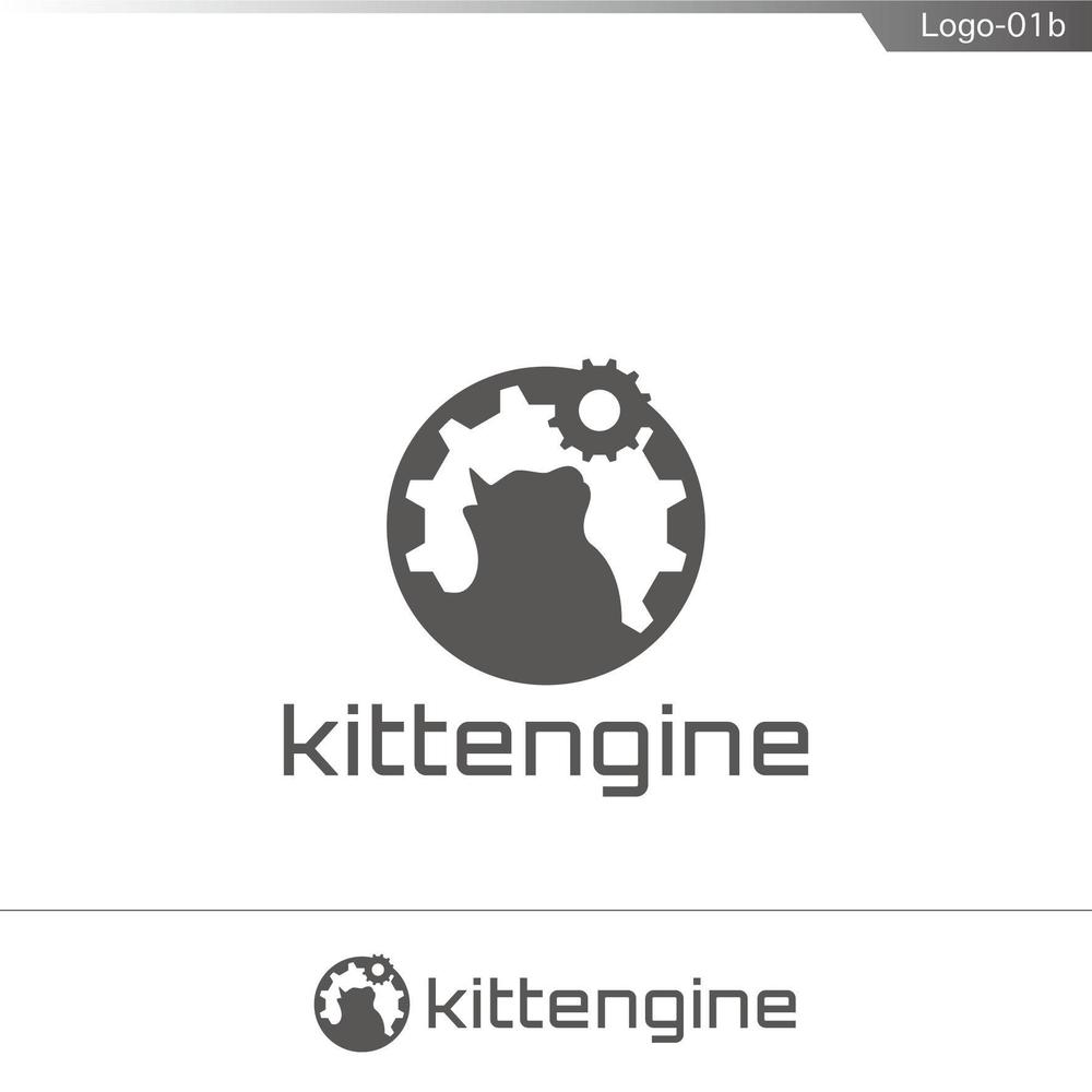 アプリ開発チーム「kittengine」のロゴ作成