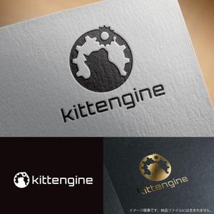 fs8156 (fs8156)さんのアプリ開発チーム「kittengine」のロゴ作成への提案