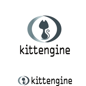 あどばたいじんぐ・とむ (adtom)さんのアプリ開発チーム「kittengine」のロゴ作成への提案