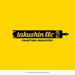 take5-design (take5-design)さんの会社ロゴ  拓伸合同会社は塗装業です。会社のロゴをお願い致しますへの提案