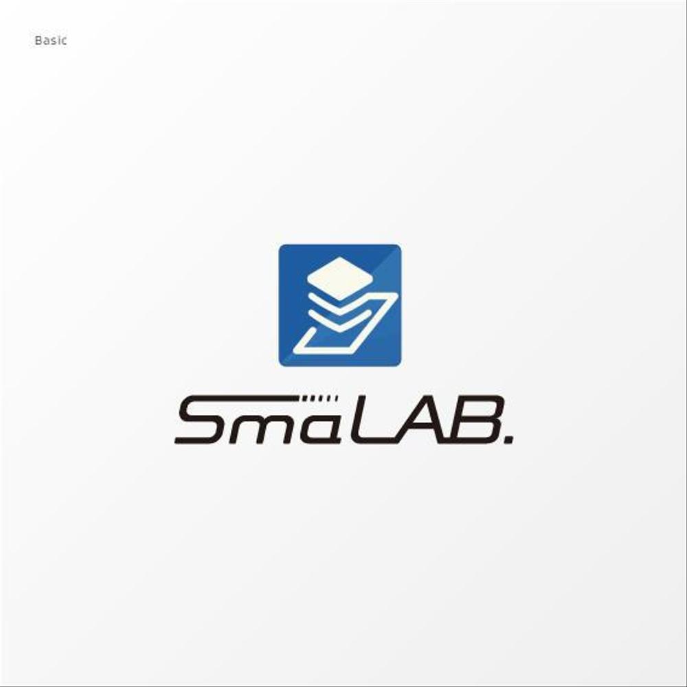 Webアプリケーション「SmaLAB.」のロゴタイプ