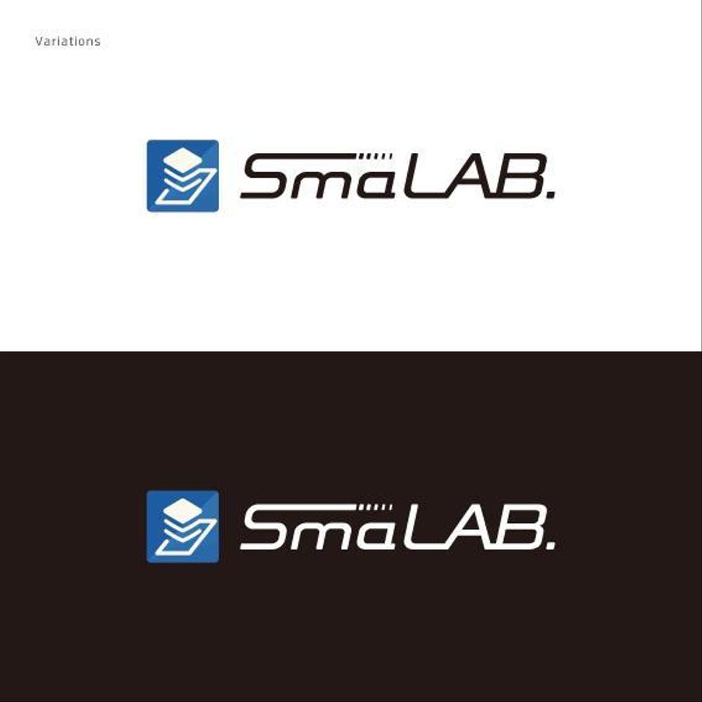 Webアプリケーション「SmaLAB.」のロゴタイプ