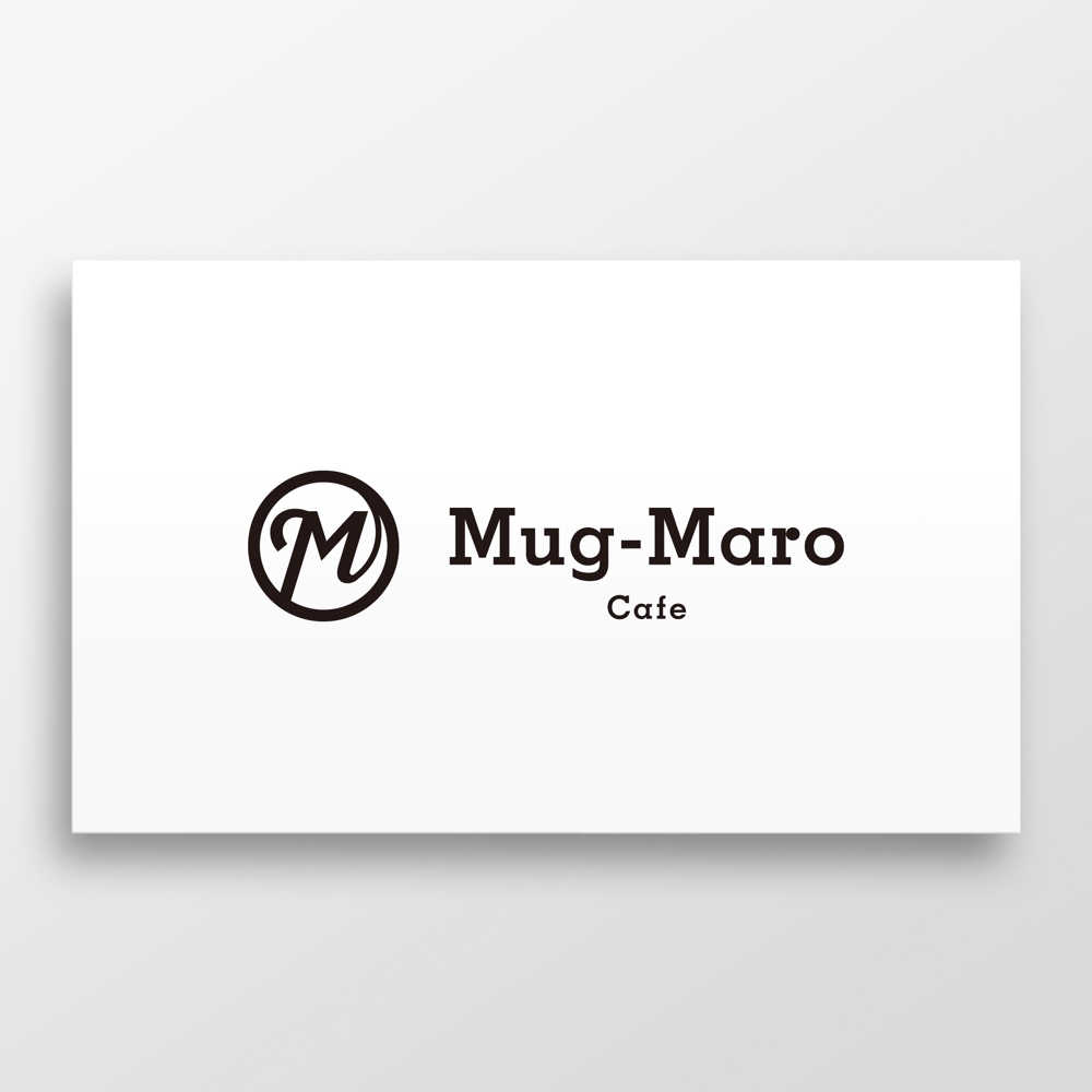 新規オープンのカフェ「Mug-Maro」のロゴ