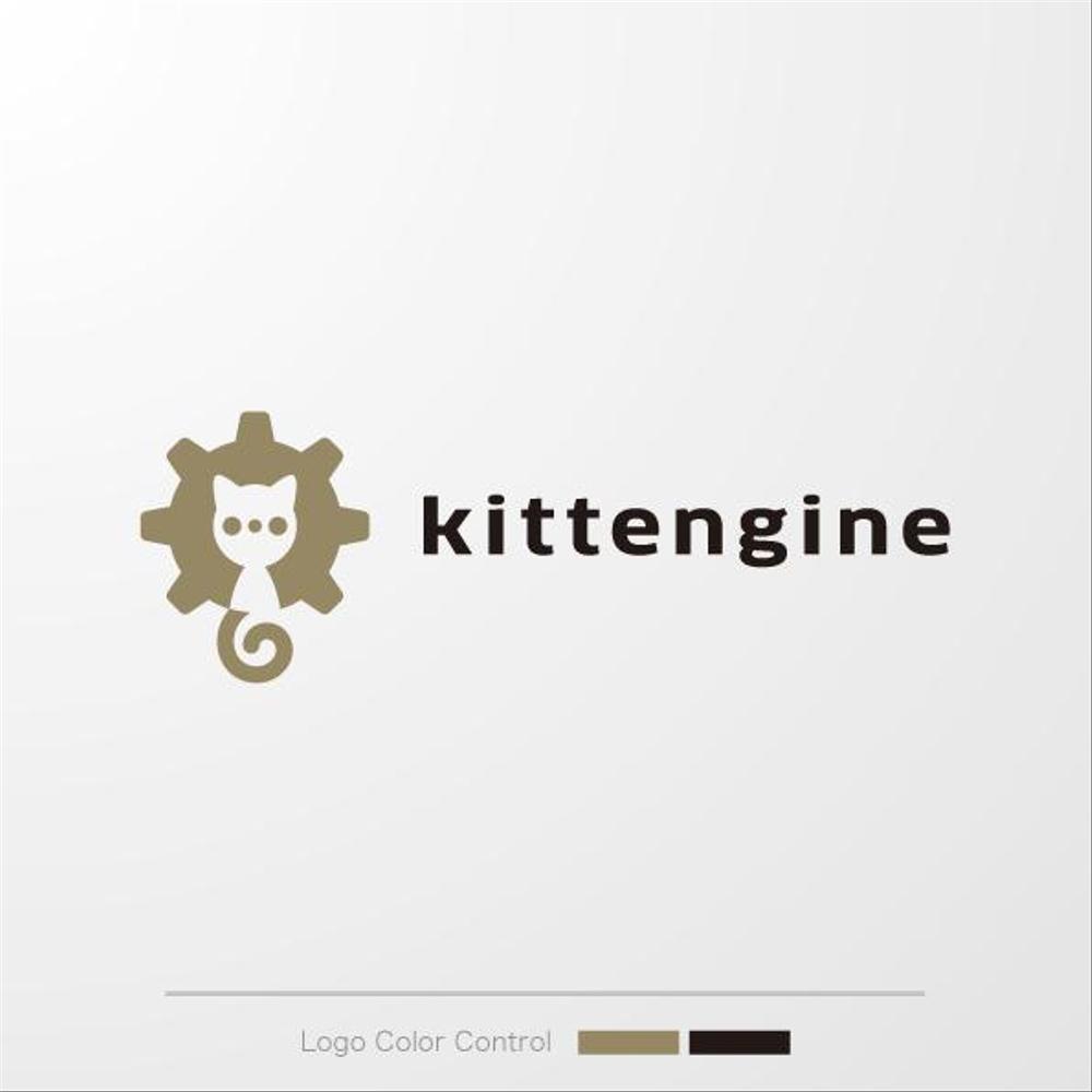 アプリ開発チーム「kittengine」のロゴ作成