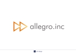 坂湖 (Sux3634)さんの会社ロゴ・名刺のロゴ制作依頼「allegro.inc」への提案