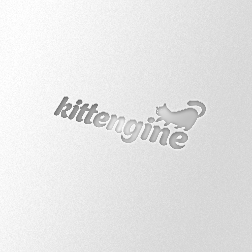 アプリ開発チーム「kittengine」のロゴ作成