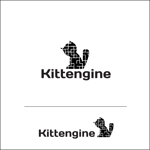 queuecat (queuecat)さんのアプリ開発チーム「kittengine」のロゴ作成への提案