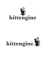 なべちゃん (YoshiakiWatanabe)さんのアプリ開発チーム「kittengine」のロゴ作成への提案