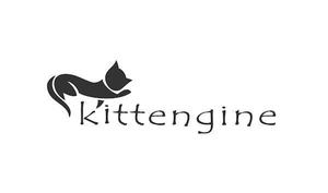 wohnen design (wohnen)さんのアプリ開発チーム「kittengine」のロゴ作成への提案