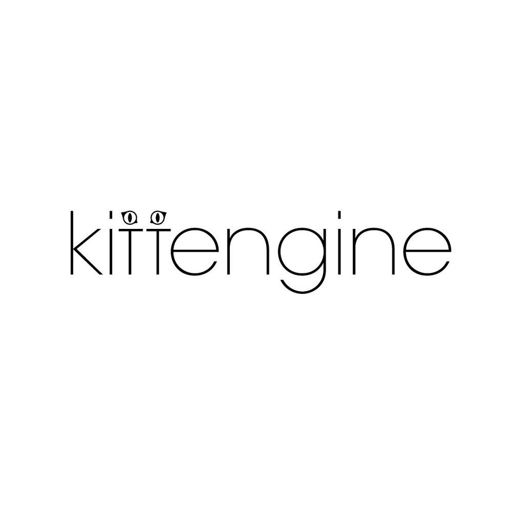 アプリ開発チーム「kittengine」のロゴ作成