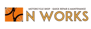 タカケソ (takakeso)さんのバイクショップ「エヌ・ワークス」のロゴへの提案