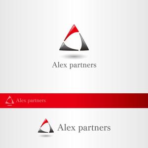 昂倭デザイン (takakazu_seki)さんの株式会社Alex partners（アレックスパートナーズ）　の　ロゴへの提案