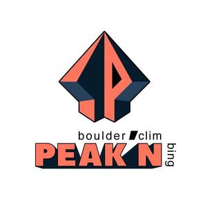 さんのボルダリング&クライミング施設「ボルダー&クライミング PEAK'N」のロゴ依頼への提案