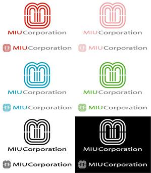 smiledesignさんの「MIU Corporation」のロゴ作成への提案