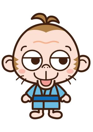 syow（イラスト・キャラデザなど） (n_sho)さんの遠州の妖怪「川猿」キャラクターデザインへの提案