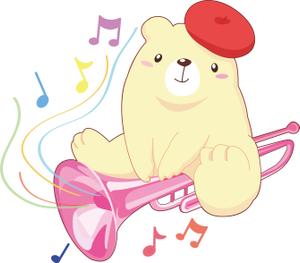 そらまめ (Solamame)さんの動物又は動物を擬人化したキャラクター。音符をからめたり音楽を連想させるもの。への提案