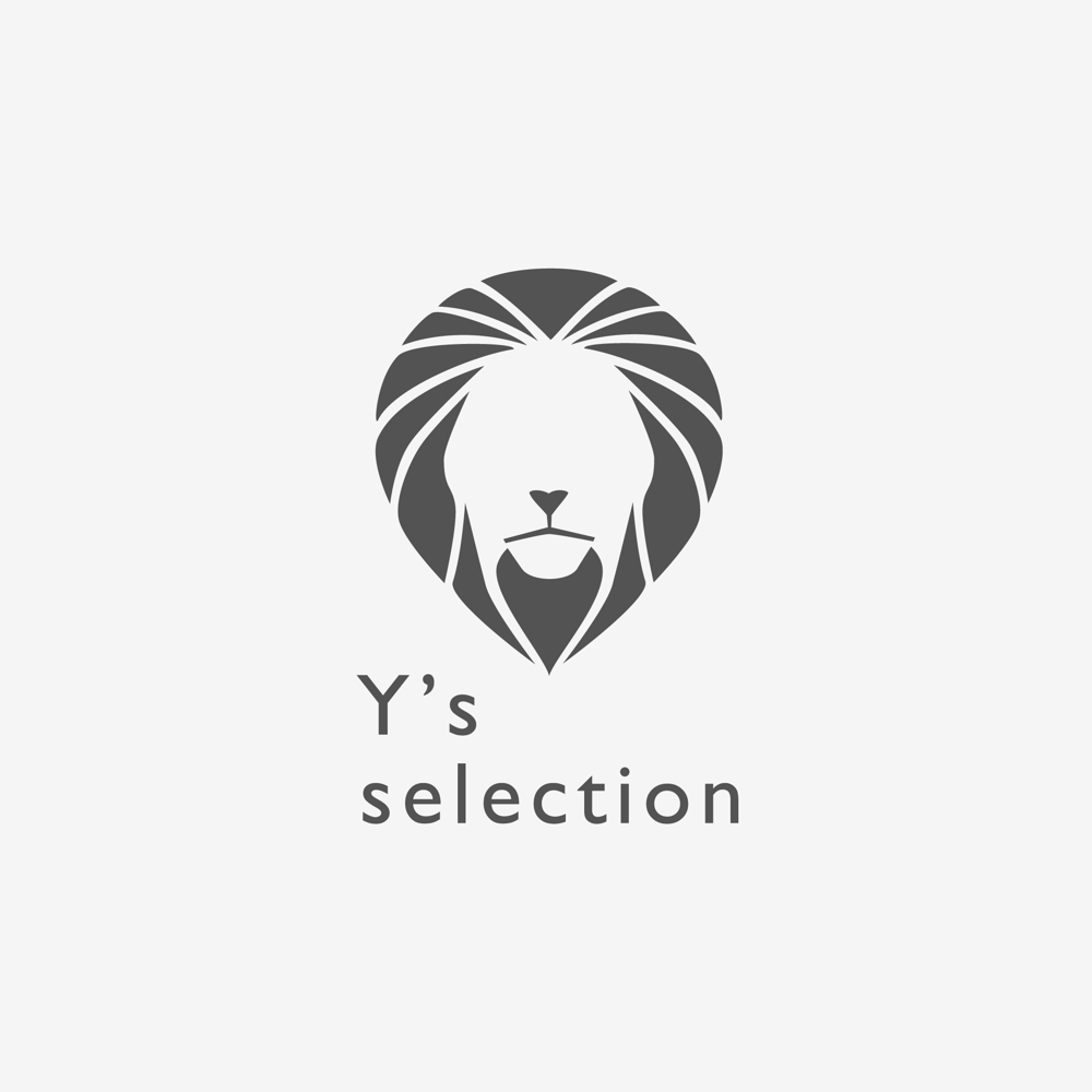 Y'ｓ selection　おとなかわいいライオンのモチーフデザイン　