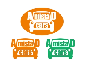 松本トシユキ (tblue69)さんの車販売、買取り MINI Garage Amistad Cars のロゴへの提案