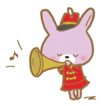 渡辺恵美 (matsumegu)さんの動物又は動物を擬人化したキャラクター。音符をからめたり音楽を連想させるもの。への提案