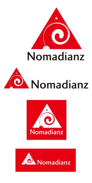 CF-Design (kuma-boo)さんのスポーツブランド「Nomadianz 」のロゴ作成への提案