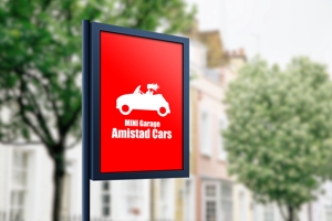 easel (easel)さんの車販売、買取り MINI Garage Amistad Cars のロゴへの提案