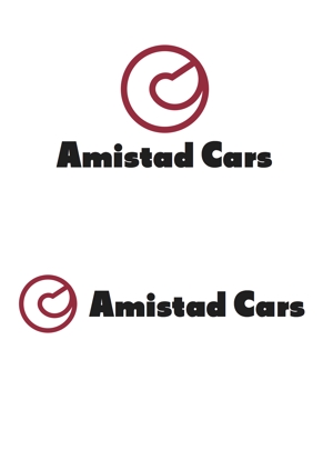 なべちゃん (YoshiakiWatanabe)さんの車販売、買取り MINI Garage Amistad Cars のロゴへの提案