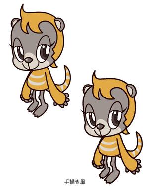 絵描堂 (E_K_D)さんの遠州の妖怪「川猿」キャラクターデザインへの提案