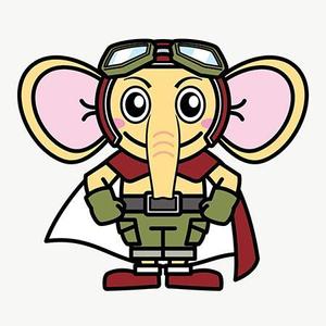 NORI (noly)さんのゾウのキャラクターデザインへの提案