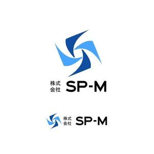 niki161 (nashiniki161)さんの水処理プラント設備工事 株式会社SP-M のロゴ作成への提案