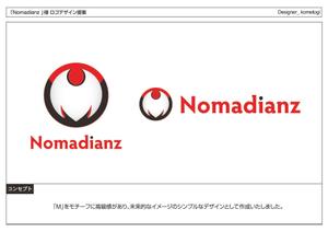 kometogi (kometogi)さんのスポーツブランド「Nomadianz 」のロゴ作成への提案