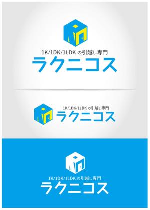 MARIANNU ()さんの【再募集】単身者向け引越し予約サービス「ラクニコス」のロゴ制作への提案