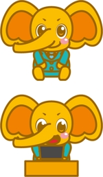 loveinko (loveinko)さんのゾウのキャラクターデザインへの提案