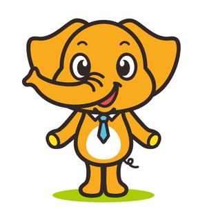 yellow_frog (yellow_frog)さんのゾウのキャラクターデザインへの提案