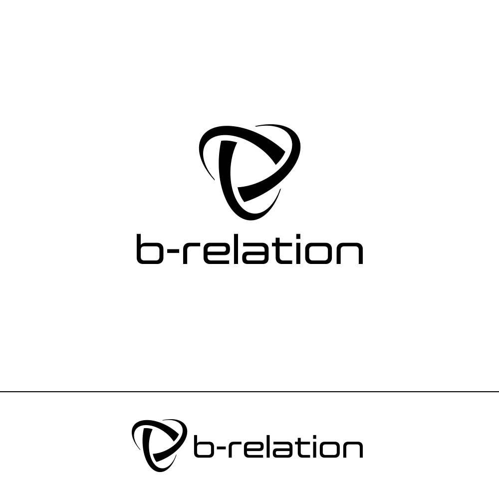 美容師向けのセミナー主催会社「b-relation(ビーリレーション）」のロゴ作成