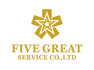tsujimo (tsujimo)さんの「FIVE GREAT SERVICE CO.,LTD 」のロゴ作成への提案